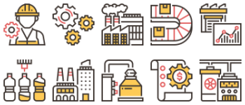 Factory Element jeu d'icônes
