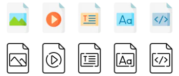 Files icon pack