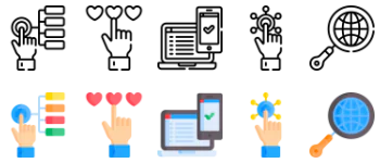 User Experience Icon-Paket