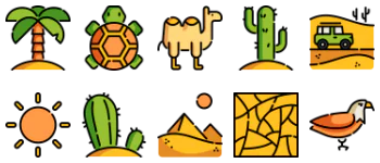 Desert icon pack