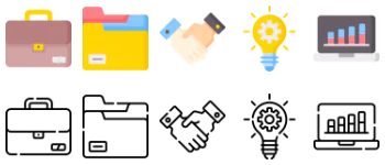 Business icon pack