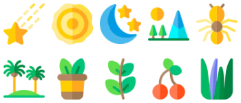 Nature icon pack