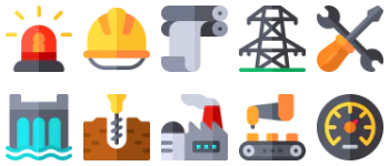 Industry paquete de iconos