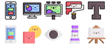 Graphic design 아이콘 팩