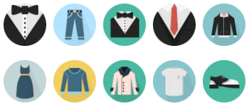 Clothes icon pack