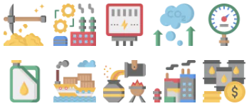 Heavy And Power Industry paquete de iconos