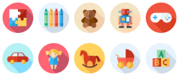 Toys icon pack