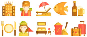 Travel Icon-Paket