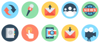 Communication Icon-Paket