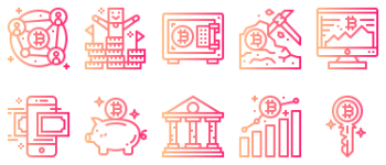 Bitcoin icon pack