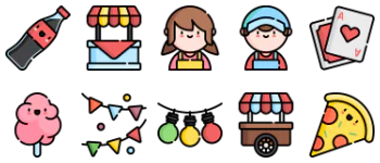 Fair gói biểu tượng