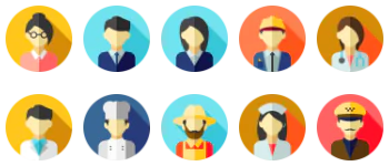 Profession avatars 아이콘 팩