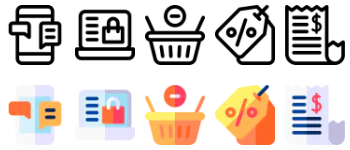 ECommerce icon pack