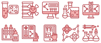 Laboratory icon pack