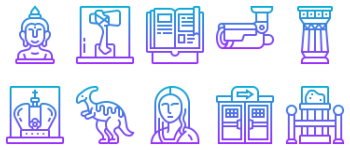 Museum icon pack