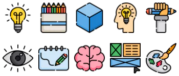 Creative tools icon pack