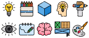 Creative tools Icon-Paket