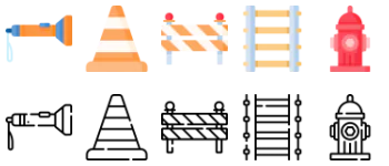 Emergencies icon pack