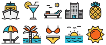 Summertime icon pack
