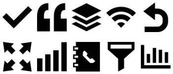 Basic Fill Icons paquete de iconos