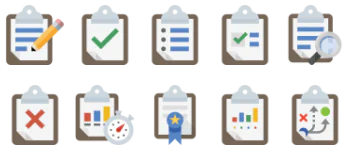 Clipboards icon pack