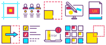 UI interface pacote de ícones