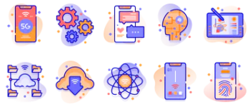 Technology gói biểu tượng