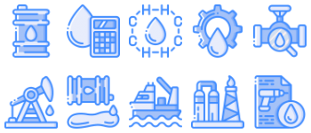 Oil and Gas icon pack