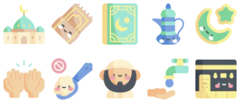 Ramadan pakiet ikon