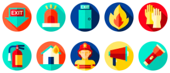 Firefighter pacote de ícones