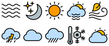 Weather icon pack