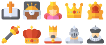 Royalty icon pack