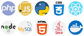 Software development logos набір іконок