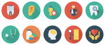 Medical gói biểu tượng