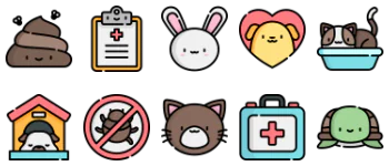 Veterinary 아이콘 팩