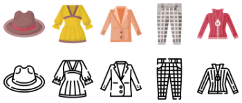Autumn Clothes Accesories icon pack