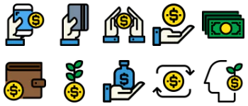 Financial icon pack