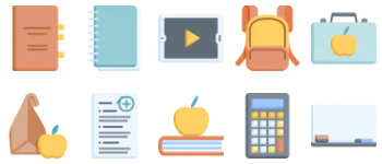 Back to School 아이콘 팩