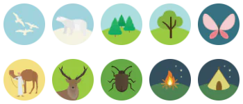 Nature Icon-Paket