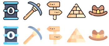Desert icon pack