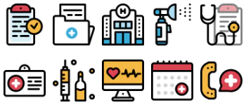 Medical jeu d'icônes