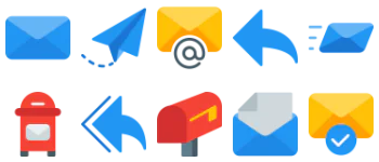 Email gói biểu tượng