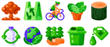 Ecology paquete de iconos