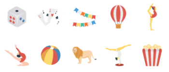 Circus icon pack