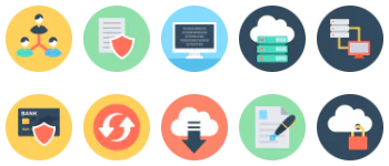 Web and networking gói biểu tượng