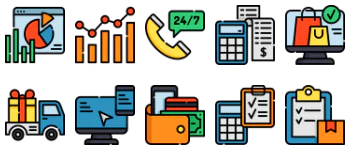 Ecommerce icon pack