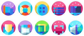 Interface paquete de iconos