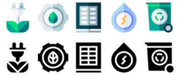 Environment icon pack