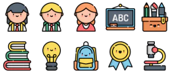 Back to School icon pack