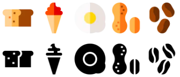 Food icon pack